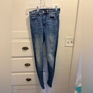 American eagle high rise skinny jeans